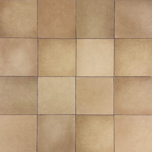 handvorm wandtegel 13x13 goudkleur random mat