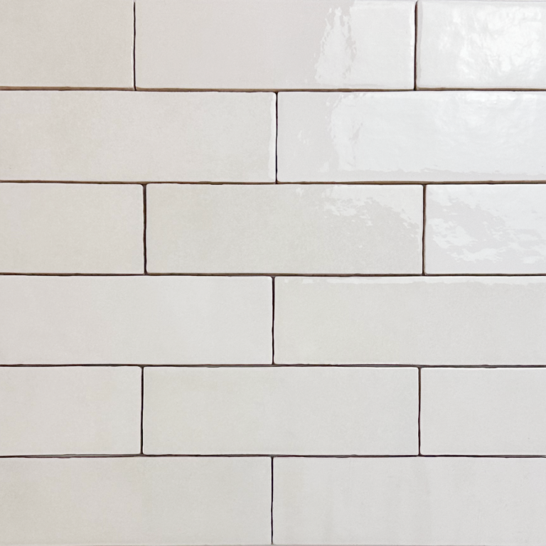 handvorm wandtegel 6,5x20 wit random glans