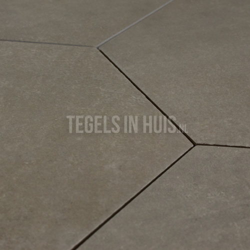 Hexagon Zeshoek tegels betonlook 23x26,5 | Tegels in Huis - De goedkoopste tegeloutlet van NL