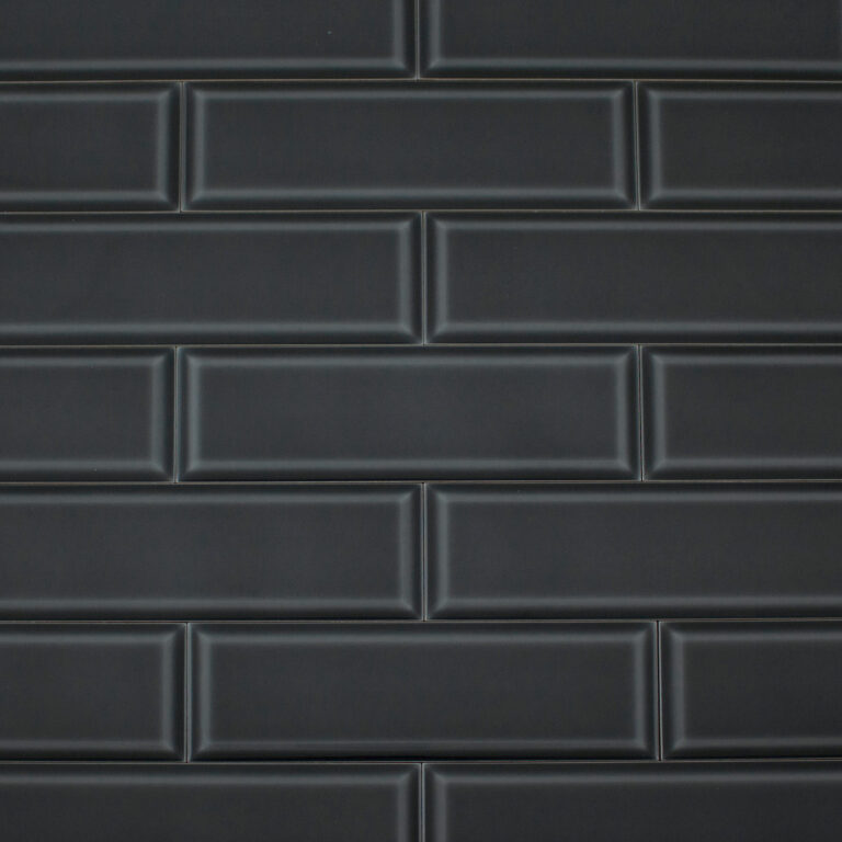 metro wandtegel 10x30 montesco liquorice zwart