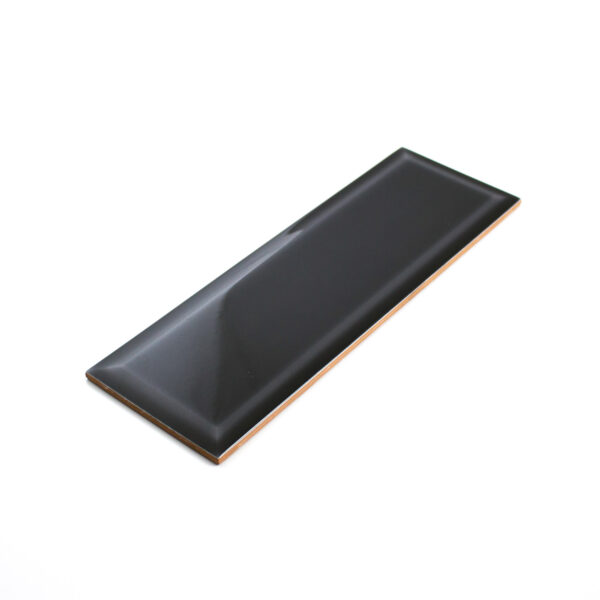 metro wandtegel 10x30 montesco liquorice zwart