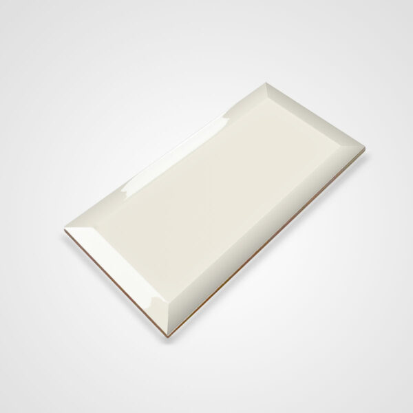 wandtegel metrotegel 10x20 off white klassiek wit joy creme glans