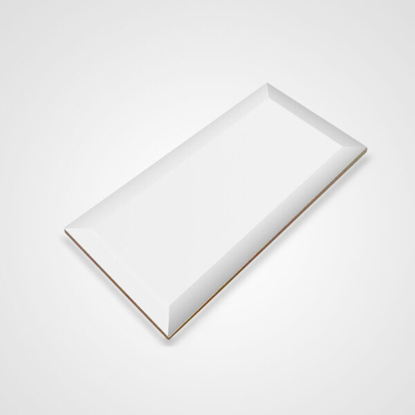 wandtegel metrotegel 10x20 mat wit