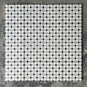 Vloertegel Henley grey 45x45 cm ( 4 in 1 tegel ) vintage