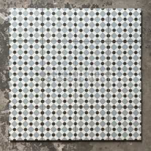 Vloertegel Henley Ice 45x45 cm ( 4 in 1 tegel ) vintage