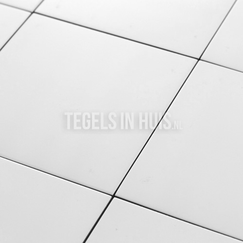 Vloertegel vintage wit uni KRS01 14mm | Tegels in Huis - De tegeloutlet NL