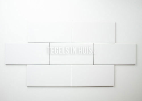 Rechtdoor militie lens Wandtegel vlak 10x20 mat wit 10 x 20 cm | Tegels in Huis - De goedkoopste  tegeloutlet van NL