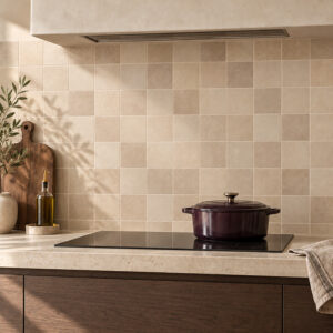 wandtegel equipe magma sahara beige mat 13x13 cm