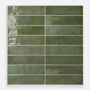 wandtegel equipe tribeca sage groen 6x24,6 cm