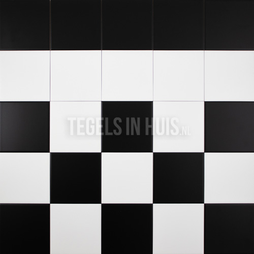 Wijde selectie spoelen impliceren Wandtegels zwart mat 15x15 | Tegels in Huis - De goedkoopste tegeloutlet  van NL