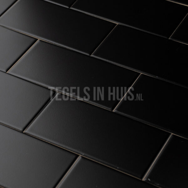 Eerlijkheid keuken Voorstellen Wandtegel Evolution mat zwart 7,5x15 cm | Tegels in Huis - De goedkoopste  tegeloutlet van NL