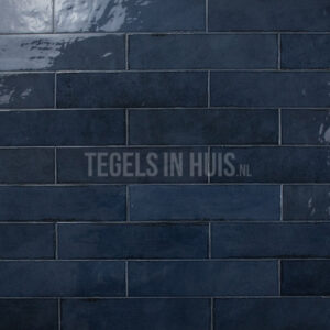 wandtegel tribe 6x24 6 cm handvorm glans donker blauw verouderd tozcw732 3