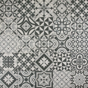 vloer en wandtegel vintage patchwork 16,5x16,5 mix zwart 76 verschillende designs tozcv1283 1jpg