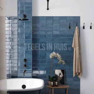 wandtegel handvorm altea donker blauw 7,5x15
