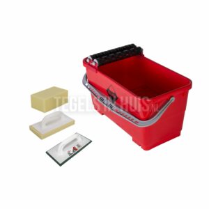 rubi kit rubiclean easypro washboy sponsbak 24l inclusief inwasspaan, ponsspaan en losse spons tozgr001 1