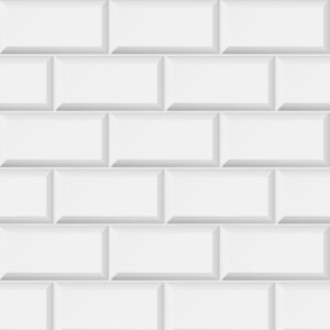 Wandtegel 10x20cm metro marmer carrara bianco mat