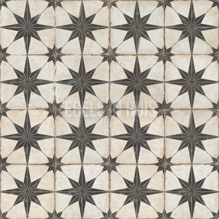 vloertegel fs rockstar zwart antislip 45,2x45,2 cm 4 in 1 r11