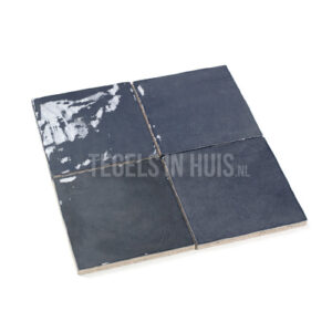 handvorm wandtegel river 13x13 reef blauw glans