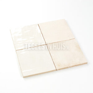 handvorm wandtegel river 13x13 wheat creme glans
