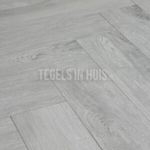 Keramisch houtlook tegel visgraat C 15×60 cm gerectificeerd bruin eiken