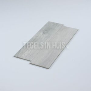 keramisch houtlook tegel visgraat g 15x60 cm gerectificeerd licht grijs eiken