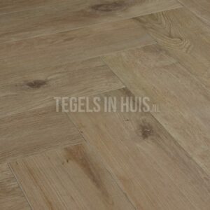 keramisch houtlook tegel visgraat v 15x60 cm gerectificeerd licht bruin eiken