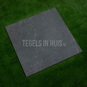 Keramische terrastegels – tuintegels Lugo / Stonemix antraciet 80x80x2 gerectificeerd