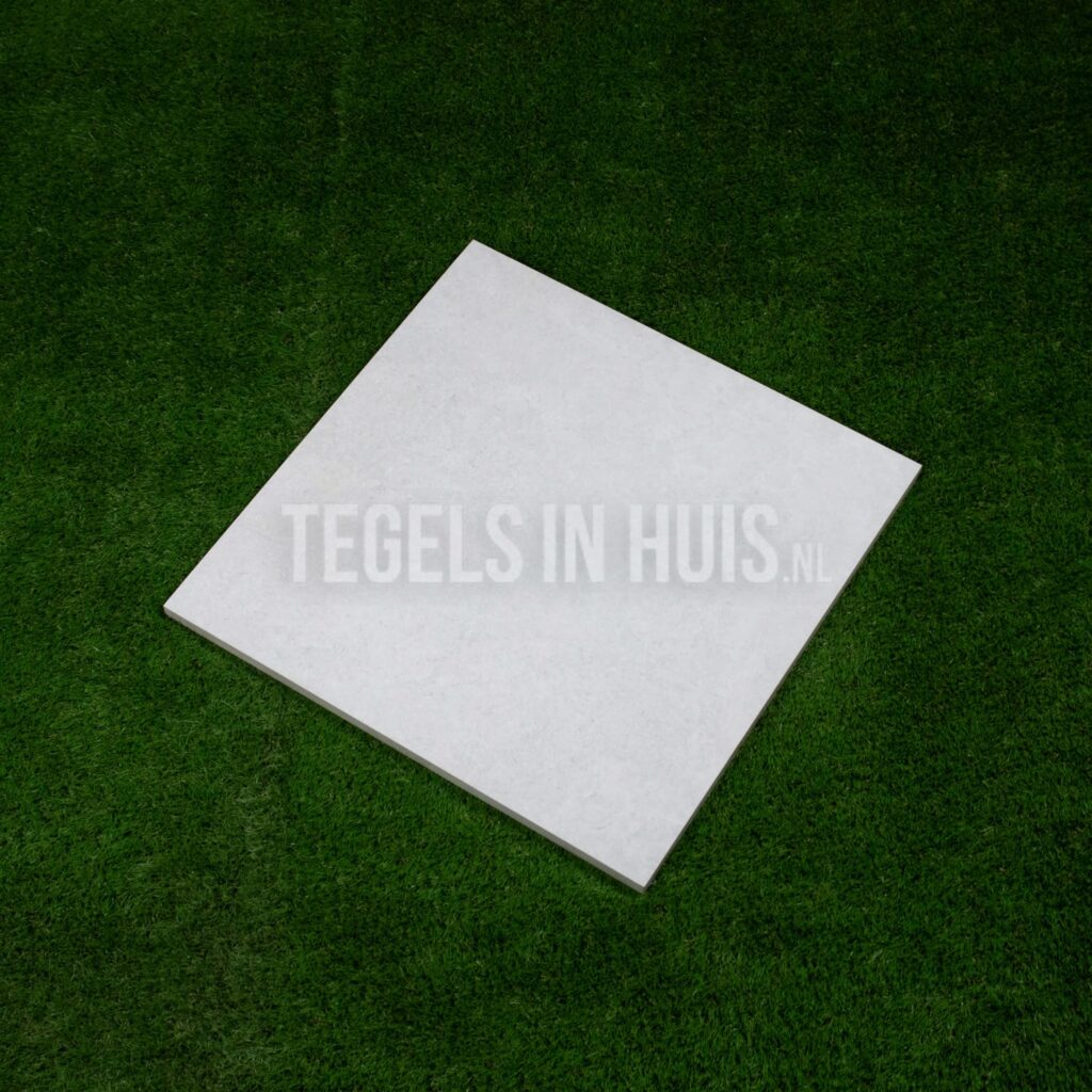 Tuintegels Keramische terrastegels - tuintegels Pietra Bo wit 60x60x2 ...