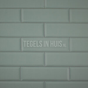 metro wandtegel 10x30 havana craquele aquamarine groen
