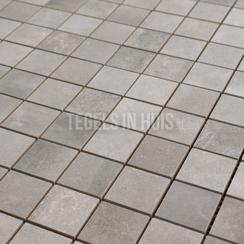 mozaiek altibes 5x5 parel grijs per matje 30x30