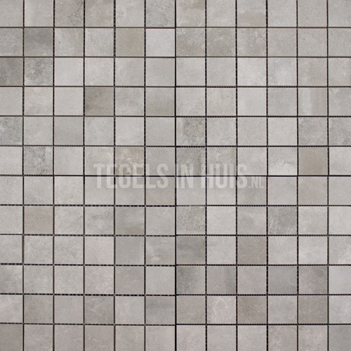mozaiek altibes 5x5 parel grijs per matje 30x30