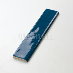 eindstrip handvorm 5x25 atlantic blauw bullnose