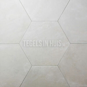 Hexagon Decor – Zeshoek tegels licht grijs 25x30cm