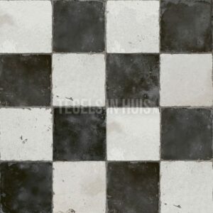 vintage vloertegel fs damero 45x45cm 4 in 1