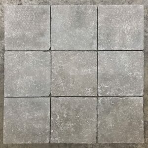 vloertegel new belgium stone hardsteen look grijs 20x20cm getrommeld beperkt beschikbaar