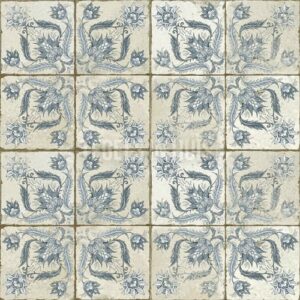 vloertegel fs ivy blue blauw 45x45cm 4 in 1