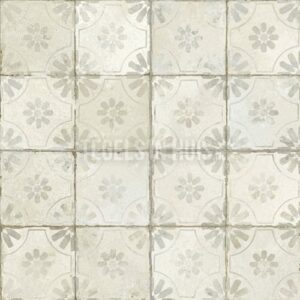 vloertegel fs blume white wit 45x45cm 4 in 1