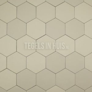 vloertegel hexagon 11,6x10,1 mat beige