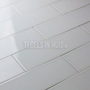 wandtegel 10x30 cm vt thee groen glans