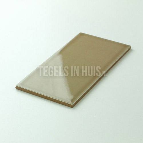 wandtegel 10x20 cm vt maple bruin glans