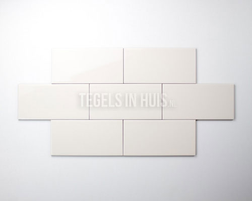 wandtegel vlak 10x20 bone hueso glans