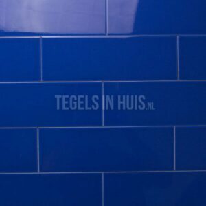 wandtegel 10thirty 10x30 cm marine blauw glans