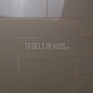 wandtegel 10thirty 10x30 cm mokka glans