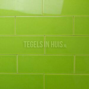 wandtegel 10thirty 10x30 cm pistache groen glans