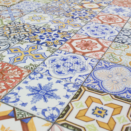 wandtegel 20x20 zaragon mat kleur mix decor
