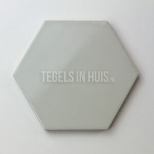 Wandtegel Scale Hexagon – honingraad – 6-hoekig Mint 12,4×10,7