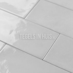 handvorm wandtegel 6,5x13 grijs soft glans
