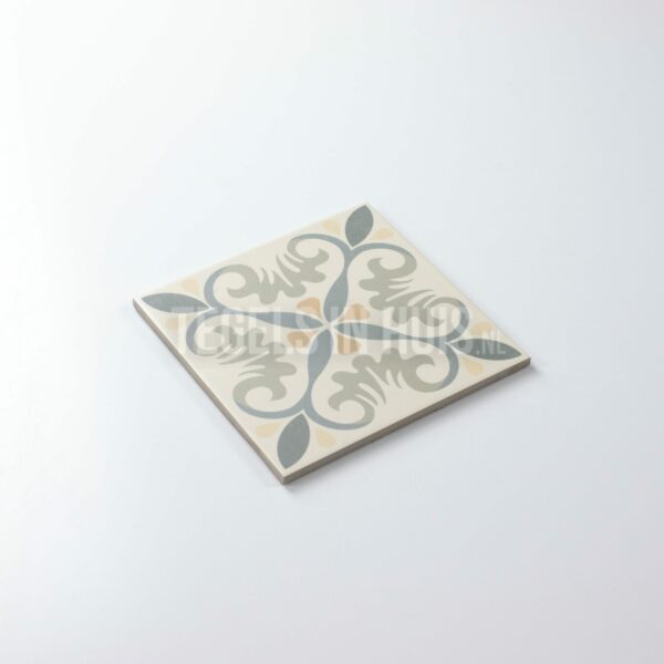 vloer en wandtegel vintage patchwork 16,5x16,5 mix grijs 76 verschillende designs