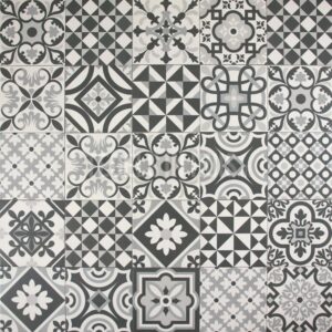 Vloer- en wandtegel vintage patchwork 16,5×16,5 mix kleur 76 verschillende designs