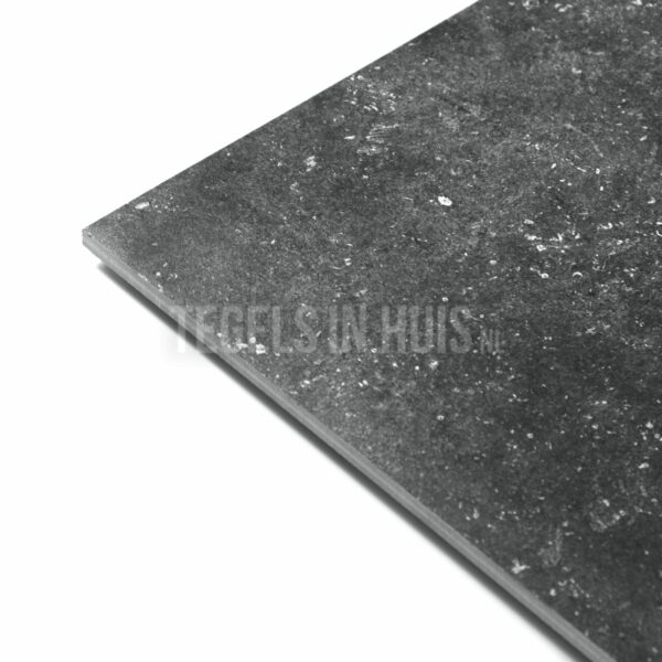 vloertegel belgisch hardsteen zwart 60x60 gerectificeerd r10